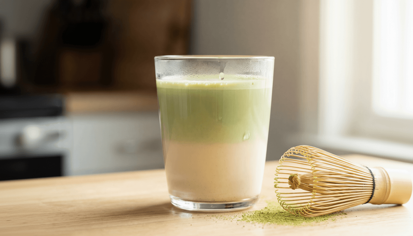 Matcha Latte Recept (Romig, Zacht en Nooit Bitter)